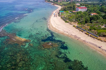 παραλία Αλωνάκι βίλες